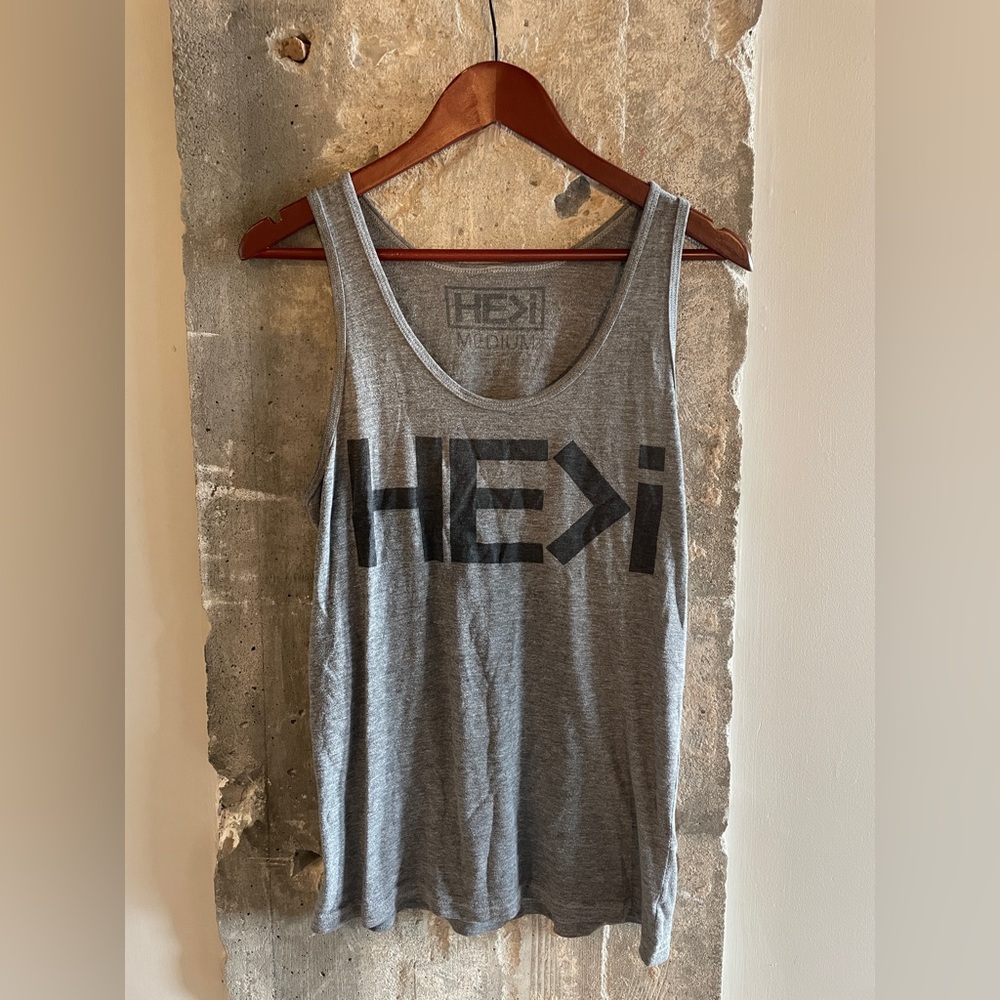 Gray Men's Tank Top